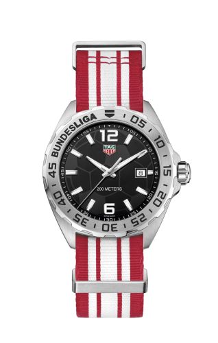 TAG Heuer Formula 1 Quartz 43 Paslanmaz Çelik / Bundesliga, referans WAZ1013.BC0897