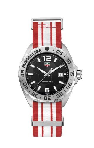 TAG Heuer Formula 1 Quartz 43 Paslanmaz Çelik / Bundesliga, referans WAZ1013.BC0898