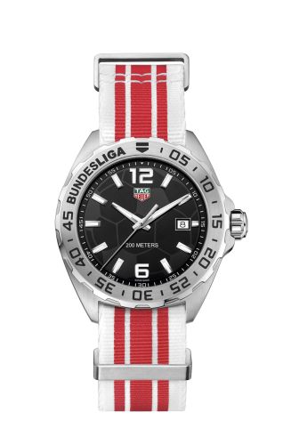 TAG Heuer Formula 1 Quartz 43 Paslanmaz Çelik / Bundesliga, referans WAZ1013.BC0899