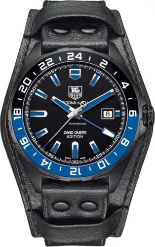 TAG Heuer Formula 1 Calibre 7 GMT 41 Titanyum PVD / David Guetta / Bund, referans WAZ201A.FC8195