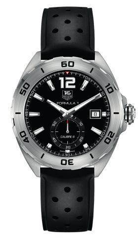 TAG Heuer Formula 1 Calibre 6 43 Paslanmaz Çelik / Siyah / Kauçuk, referans WAZ2110.FT8023