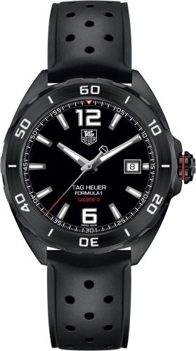 TAG Heuer Formula 1 Calibre 5 41 PVD / Siyah / Kauçuk, referans WAZ2115.FT8023