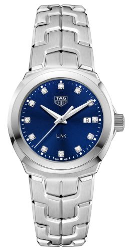 Link Quartz 32mm Paslanmaz Çelik / Mavi