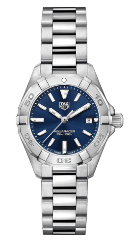 TAG Heuer Aquaracer 300M Quartz 27 Paslanmaz Çelik / Mavi, referans WBD1412.BA0741