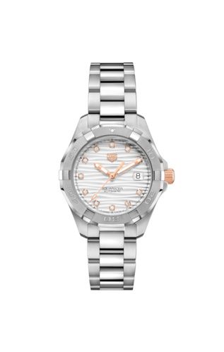 TAG Heuer Aquaracer 300M Calibre 9 Automatic 32 Paslanmaz Çelik / Gümüş - Elmas, referans WBD2320.BA0740