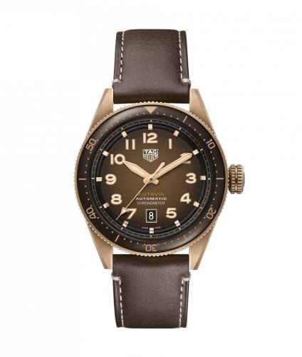 TAG Heuer Autavia Calibre 5 Bronze / Kahverengi 42mm, referans WBE5191.FC8276
