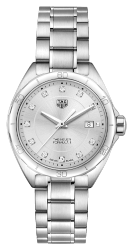 TAG Heuer Formula 1 Quartz 35 Paslanmaz Çelik / Gümüş - Elmas / Bilezik, referans WBJ1315.BA0666
