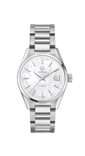 TAG Heuer Carrera 36 Automatic Stainless Steel / MOP / Bracelet, reference WBK2311.BA0652