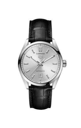 TAG Heuer Carrera Automatic Stainless Steel / Silver / Bracelet 39mm, reference WBN2111.FC6505