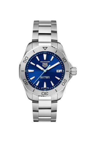 TAG Heuer Aquaracer Professional 200 Solargraph 40 Paslanmaz Çelik / Mavi, referans WBP1113.BA0000