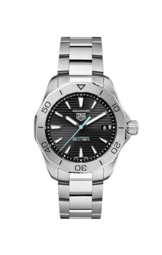 TAG Heuer Aquaracer Professional 200 Solargraph 40 Paslanmaz Çelik / Siyah, referans WBP1114.BA0000