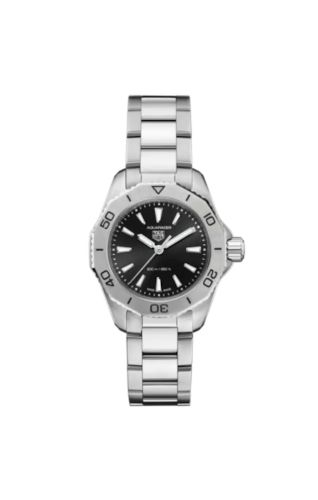TAG Heuer Aquaracer Professional 200 Quartz 30 Paslanmaz Çelik / Siyah, referans WBP1410.BA0622