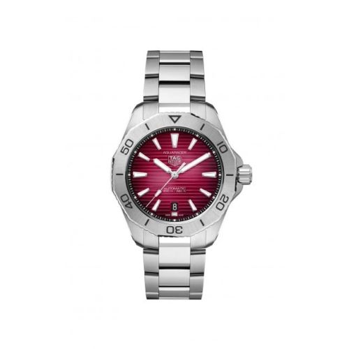TAG Heuer Aquaracer Professional 200 Automatic 40 Paslanmaz Çelik / Kırmızı, referans WBP2114.BA0627