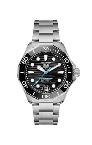 TAG Heuer Aquaracer Professional 300 42 Paslanmaz Çelik / Siyah, referans WBP5110.BA0013