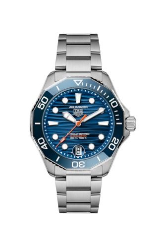 TAG Heuer Aquaracer Professional 300 42 Paslanmaz Çelik / Mavi, referans WBP5111.BA0013