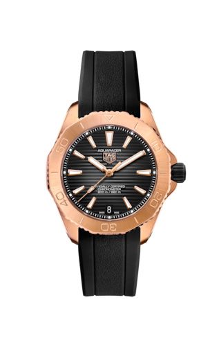 TAG Heuer Aquaracer Professional 200 40 Automatic Pembe Altın - Titanyum  / Gri  / Kauçuk, referans WBP5150.FT6199