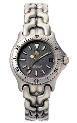 TAG Heuer S/EL Quartz 33 Paslanmaz Çelik / Gri / Bilezik, referans WG1213.BA0435