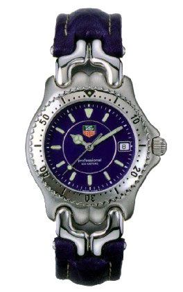 TAG Heuer S/EL Quartz 33 Paslanmaz Çelik / Mavi / Kayış, referans WG121A.FC6148
