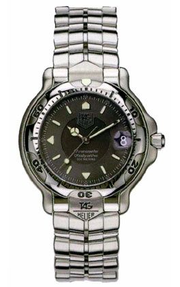 TAG Heuer 6000 Paslanmaz Çelik / Gri / Bilezik, referans WH5212.BA0676