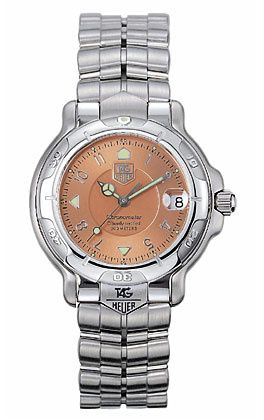 TAG Heuer 6000 Paslanmaz Çelik / Salmon / Bilezik 35mm, referans WH5216.BA0676