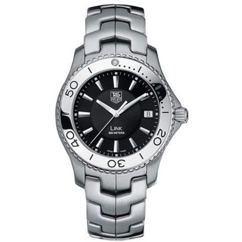 Link Quartz 39 Paslanmaz Çelik / Siyah