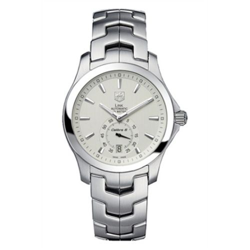 TAG Heuer Link Calibre 6 Paslanmaz Çelik / Gümüş, referans WJF211B.BA0570