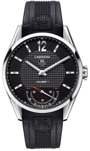 TAG Heuer Carrera Calibre 1 43 Stainless Steel / Black / Rubber, reference WV3010.EB0025