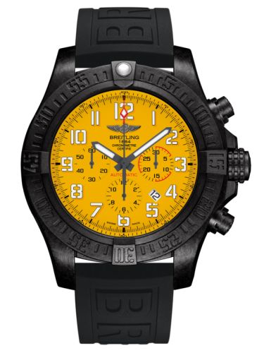Breitling Avenger Hurricane 12H Breitlight / Cobra Yellow / Rubber / Pin 50mm, reference XB0170E41I1S2