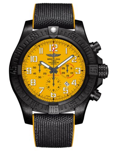 Breitling Avenger Hurricane 12H Breitlight / Cobra Yellow / Military Rubber 50mm, reference XB0170E4/I533/282S