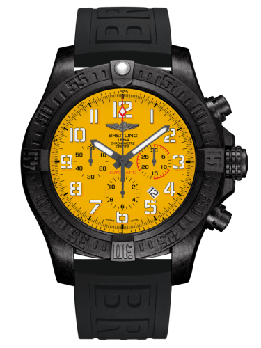 Breitling Avenger Hurricane 12H Breitlight / Cobra Yellow / Rubber / Pin 50mm, reference XB0170E41I1S1