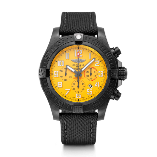 Breitling Avenger Hurricane 12H Breitlight / Cobra Yellow / Military / Pin 50mm, reference XB0170E41I1W1