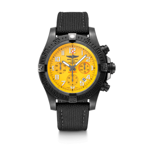Breitling Avenger Hurricane 45 Breitlight / Cobra Yellow / Military, reference XB0180E41I1W1