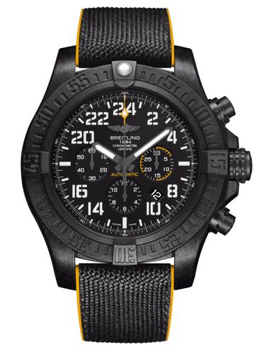 Breitling Avenger Hurricane 24H Breitlight / Volcano Black / Military Rubber 50mm, reference XB1210E4/BE89/257S/X20D.4