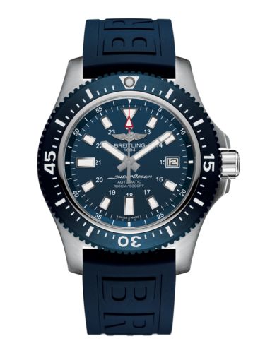 Breitling Superocean 44 Special Paslanmaz Çelik / Marine Mavi / Kauçuk, referans Y1739316.C959.158S