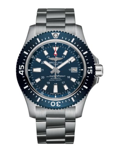Breitling Superocean 44 Special Paslanmaz Çelik / Marine Mavi / Bilezik, referans Y17393161C1A1