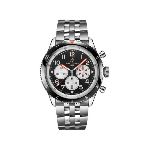Breitling Super AVI B04 Chronograph GMT 46 Mosquito / Bracelet, reference YB04451A1B1A1