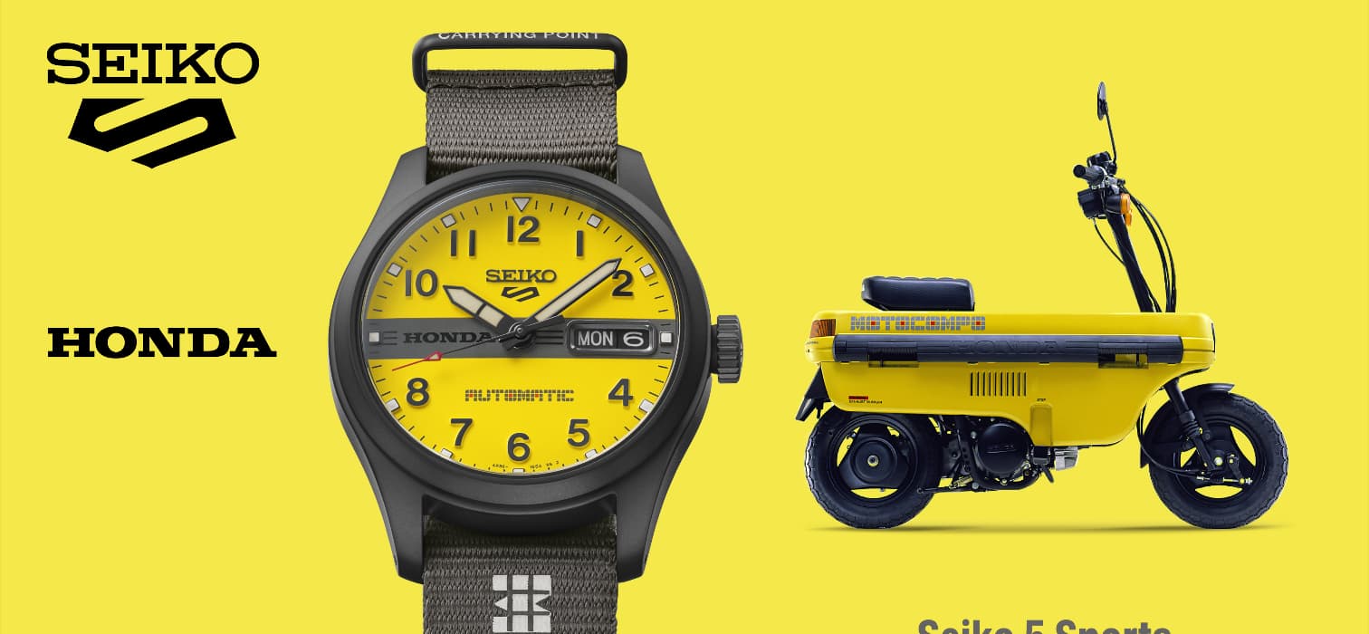 greentomato様⁂ Seiko-5-Sports-Motocompo-